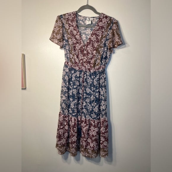 One September Anthropologie Desert Floral Dress - Picture 4 of 10